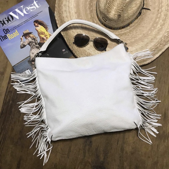 ❌❌SOLD❌❌ REBECCA MINKOFF CLARK FRINGE Bag - Picture 2 of 8